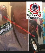 Load image into Gallery viewer, HAIR***Precious Petals Organic Hair Growth Oil 1 oz, 2 oz, & 4 oz Bottles (Regular & Extra Strength)