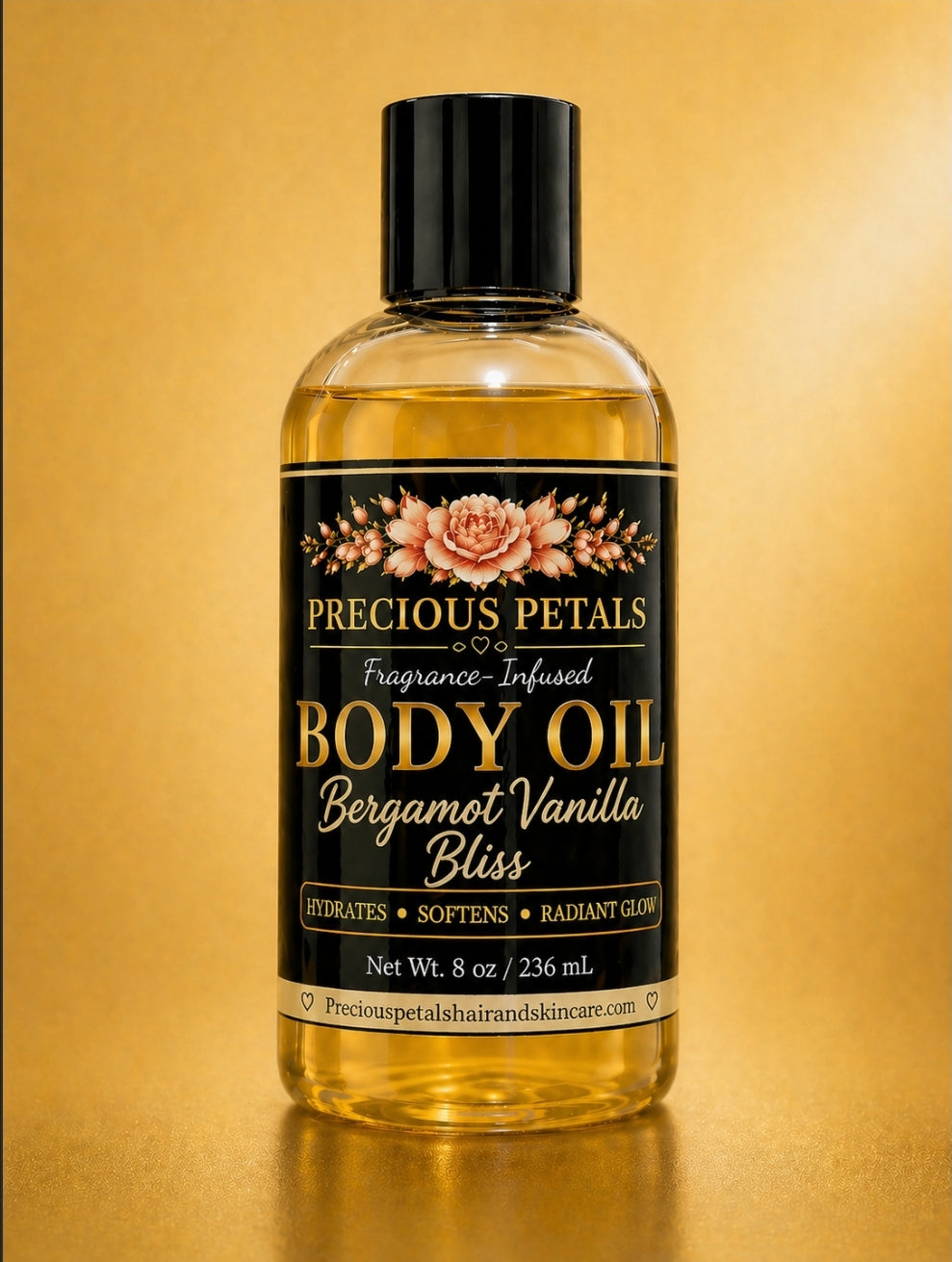 Body● Bergamot Vanilla Body Oil 8 oz