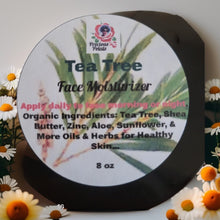 Load image into Gallery viewer, Face/Facial**Tea Tree Facial Cleanser 8.5 oz &amp; 10 oz &amp; Organic Tea Tree Face Moisturizer For Dry &amp; Oily Skin
