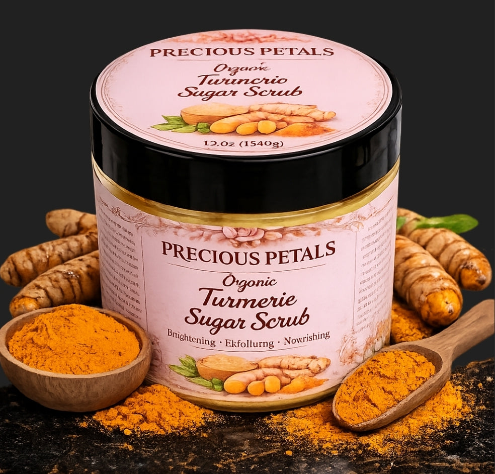 Skin●Turmeric Face Mask w/ (1) Sponge Included ●Organic Turmeric Facial Bar ●Organic Shea Butter (Face & Body) Moisturizer ●Organic Turmeric Body Scrub ●Organic Turmeric Set●