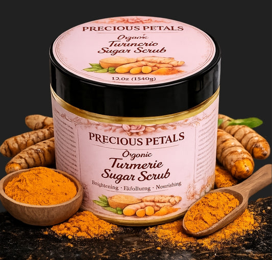 Skin●Turmeric Face Mask w/ (1) Sponge Included ●Organic Turmeric Facial Bar ●Organic Shea Butter (Face & Body) Moisturizer ●Organic Turmeric Body Scrub ●Organic Turmeric Set●