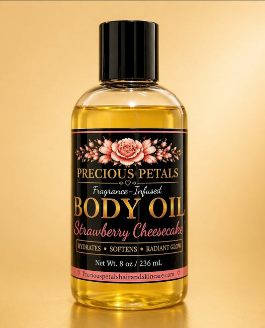 Body● Strawberry Cheesecake Body Oil 8 oz