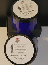Load image into Gallery viewer, MEN***Sumthin' Smooth Body Butter (4oz) &amp; Body Oil (10mL) Set (VARIETY)
