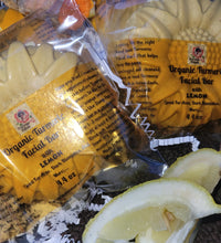 Load image into Gallery viewer, Skin***1.) Organic Turmeric Face Mask w/ (2) Sponges Included 2.) Organic Turmeric Facial Bar 3.) Organic Shea Butter (Face &amp; Body) Moisturizer 4.) Organic Turmeric Body Scrub 5.) Organic Turmeric Set
