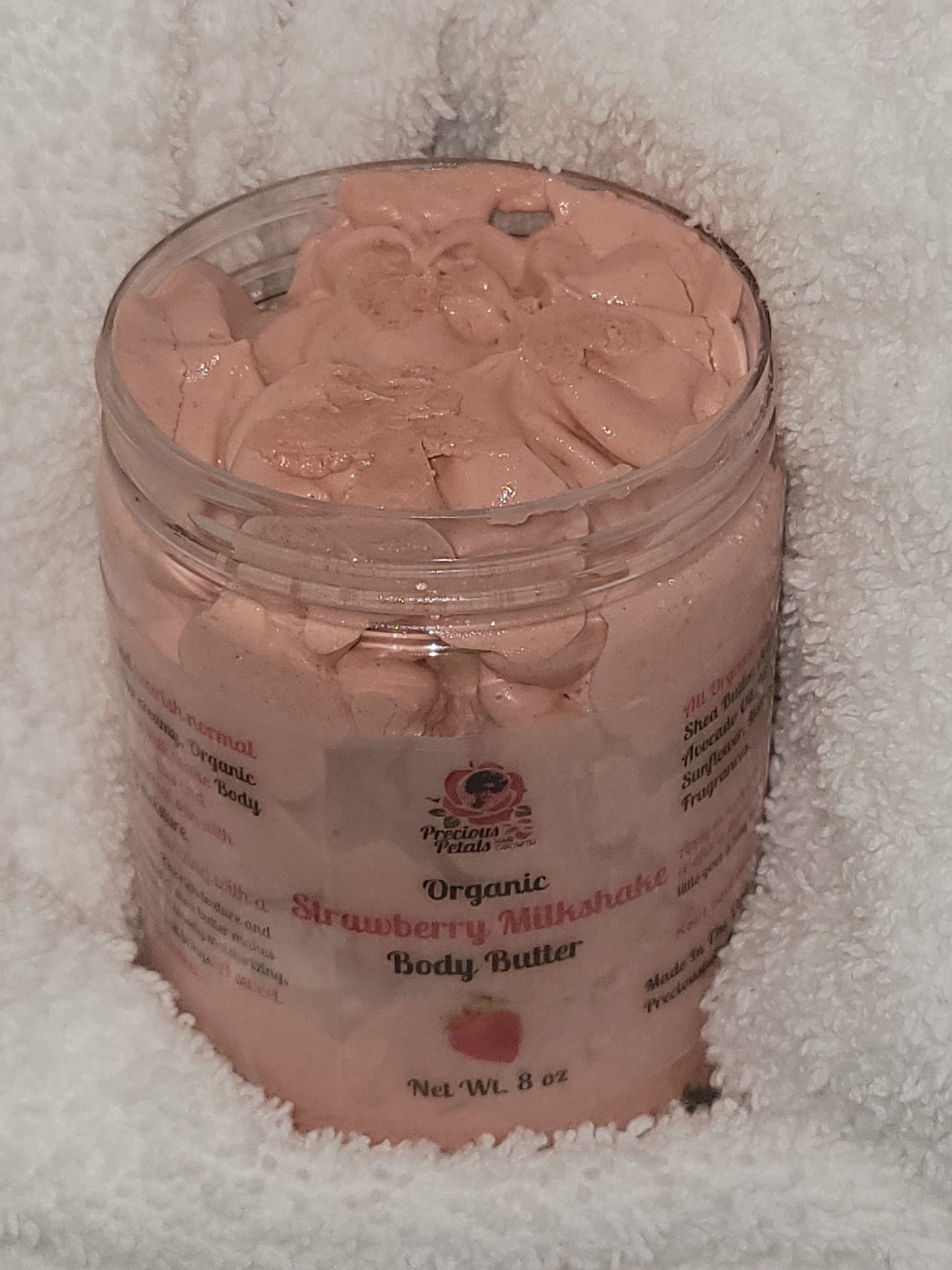 Variety of BUTTERS**Exotic Peach, Strawberry Milkshake, Exotic Passion Fruit, Exotic Pineapple, Cashemere, Strawberry Pound Cake Body Butter
