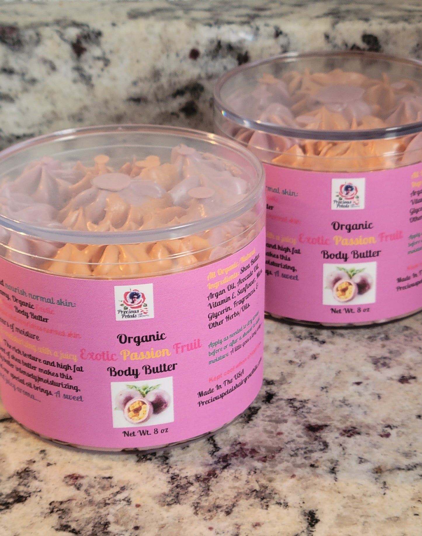 Variety of BUTTERS**Exotic Peach, Strawberry Milkshake, Exotic Passion Fruit, Exotic Pineapple, Cashemere, Strawberry Pound Cake Body Butter