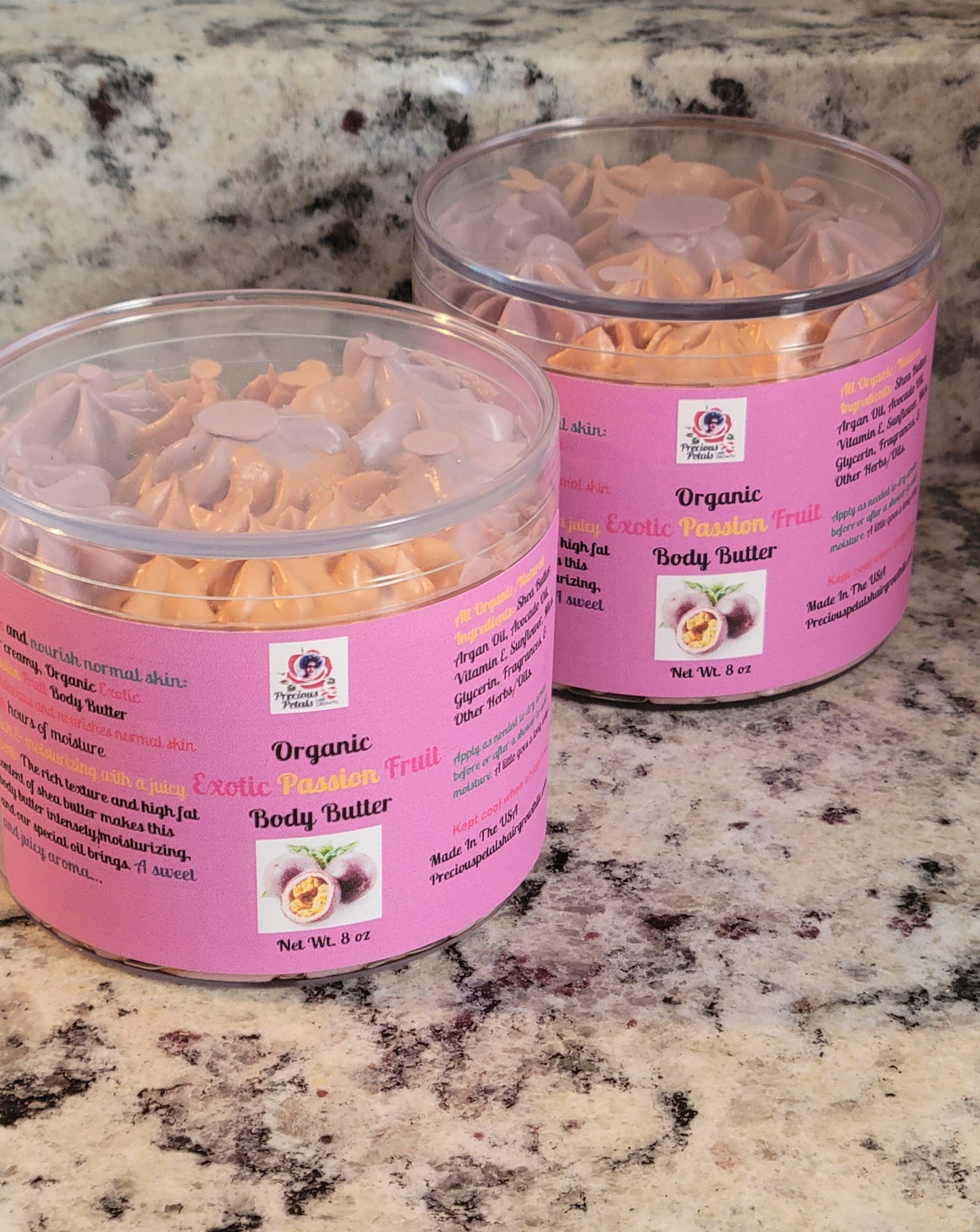 Variety of BUTTERS**Exotic Peach, Strawberry Milkshake, Exotic Passion Fruit, Exotic Pineapple, Cashemere, Strawberry Pound Cake Body Butter