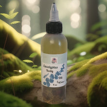 Load image into Gallery viewer, Body Oil***Eucalyptus Body Oil &amp; Body Drops 4 oz &amp; 2 oz

