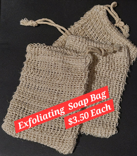 Exfoliating Soap Bag (Herbal Catcher)