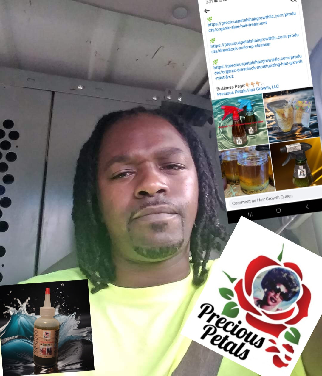 HAIR***Organic Hair Growth Grease