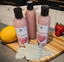 Load image into Gallery viewer, Yoni***Pressure P Yoni (Buttocks) Wash* Strawberries &amp; Vanilla Cream, Exotic Peach, &amp; Pressure P CANDY CUM (Unscented)
