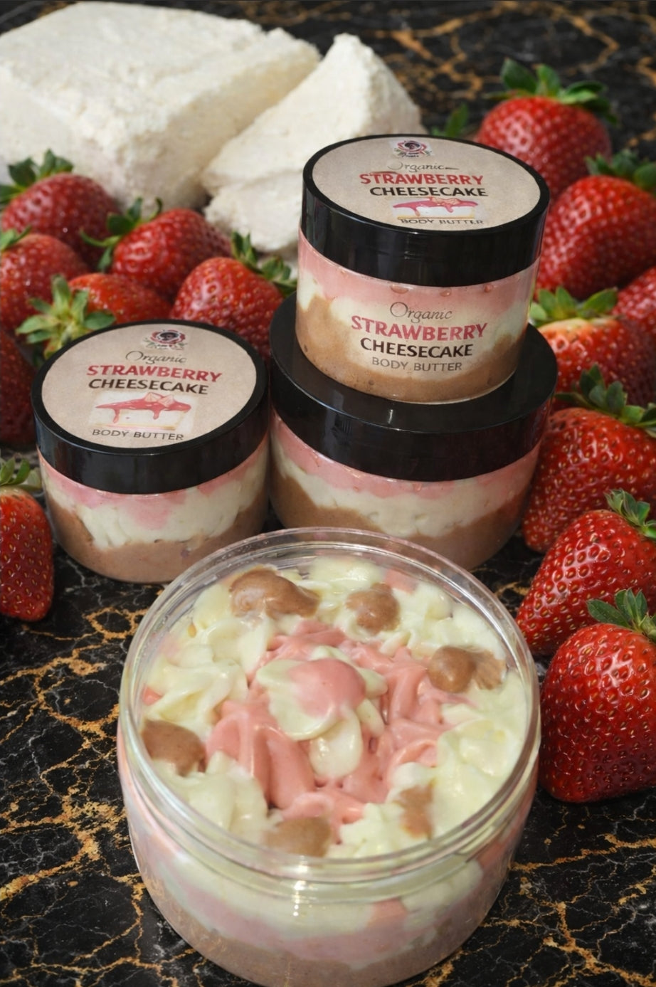 Body Butters: Hawaiian Tropical, Watermelon, Strawberry Cheesecake, Strawberries & Vanilla Cream, & More...