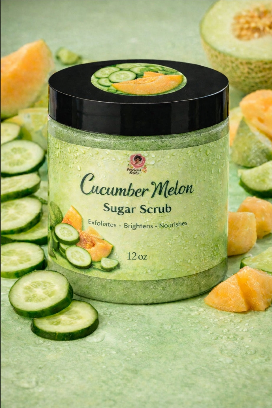 Sugar Scrub●Exotic Pineapple Coconut 8 oz, Exotic Peach Smoothie 8 oz, Juicy Watermelon 8 oz, Oatmeal Sugar Scrub 12 oz, Bahamama Berry 8 oz , Passion Fruit 8 oz, Cucumber Melon 8 oz, Cotton Candy 8 oz, Mango 8 oz, Baby Powder 8 oz