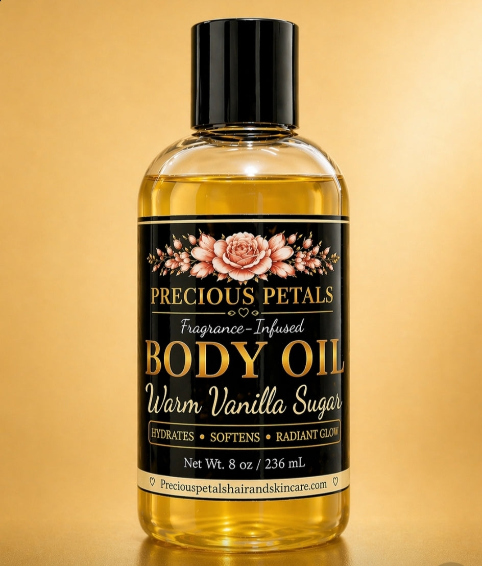 Body● Warm Vanilla Sugar Body Oil 8 oz
