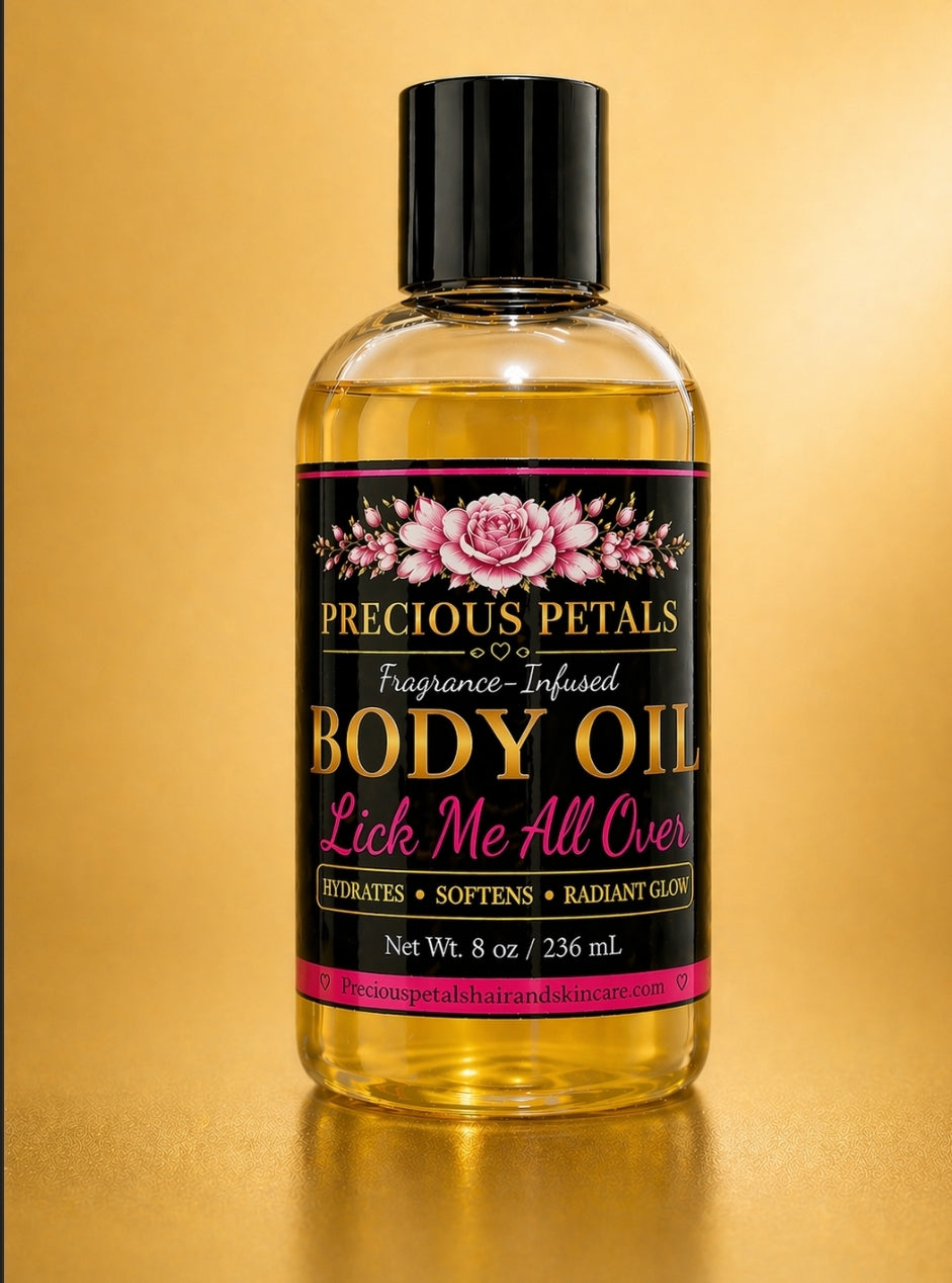 Body● Lick Me All Over Body Oil 8 oz