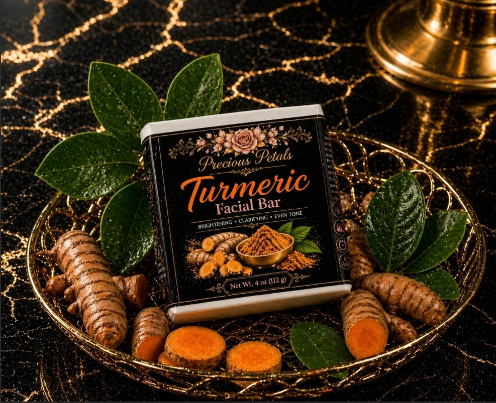 Skin●Turmeric Face Mask w/ (1) Sponge Included ●Organic Turmeric Facial Bar ●Organic Shea Butter (Face & Body) Moisturizer ●Organic Turmeric Body Scrub ●Organic Turmeric Set●
