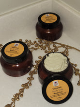 Load image into Gallery viewer, Skin***1.) Organic Turmeric Face Mask w/ (2) Sponges Included 2.) Organic Turmeric Facial Bar 3.) Organic Shea Butter (Face &amp; Body) Moisturizer 4.) Organic Turmeric Body Scrub 5.) Organic Turmeric Set
